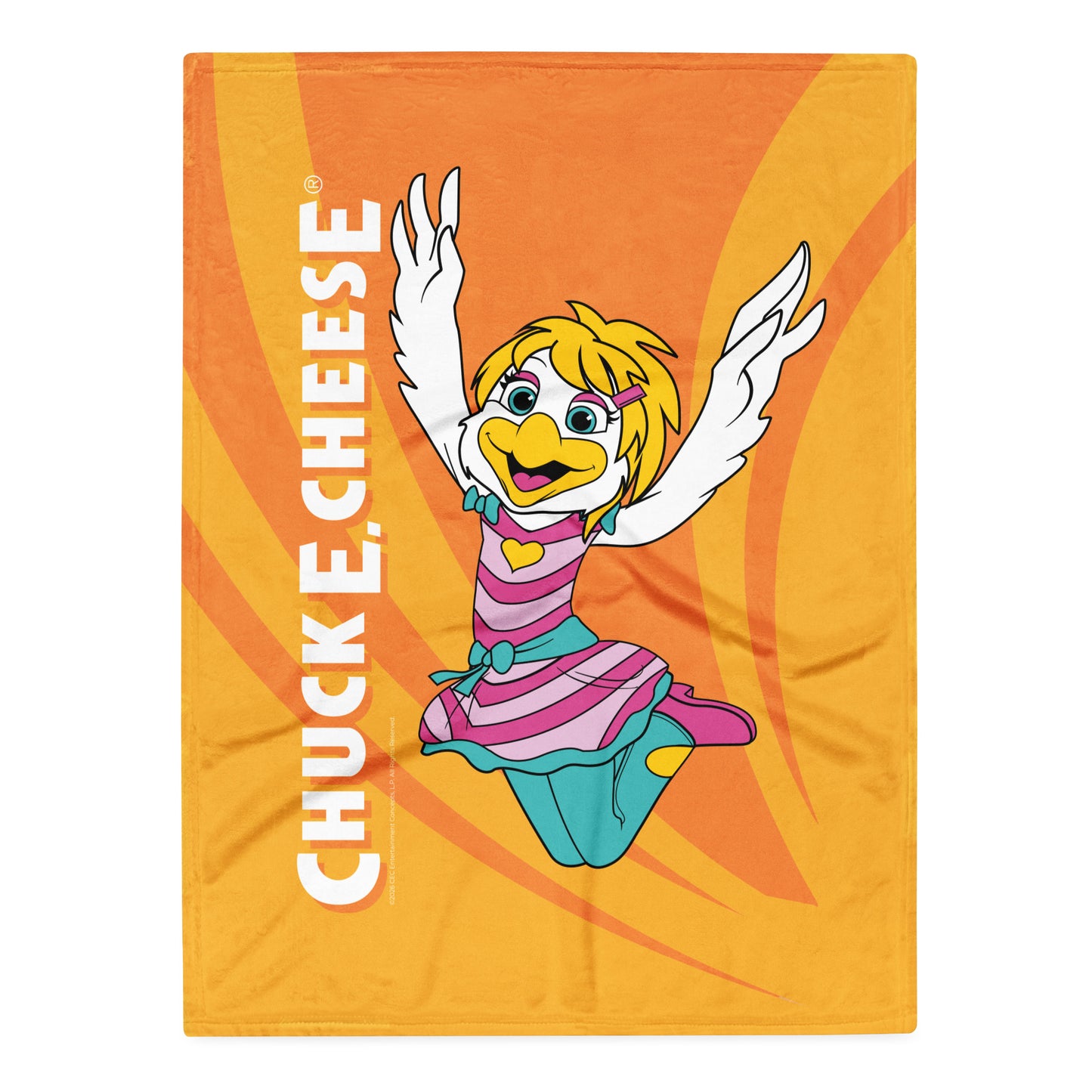 Jumping Character Throw Blanket