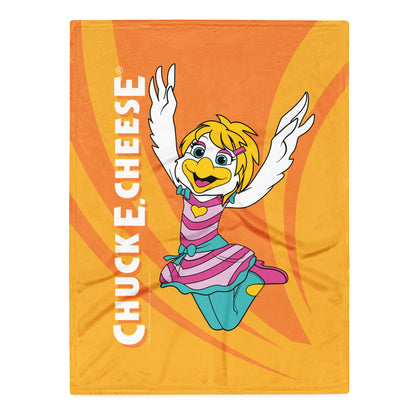 Jumping Character Throw Blanket