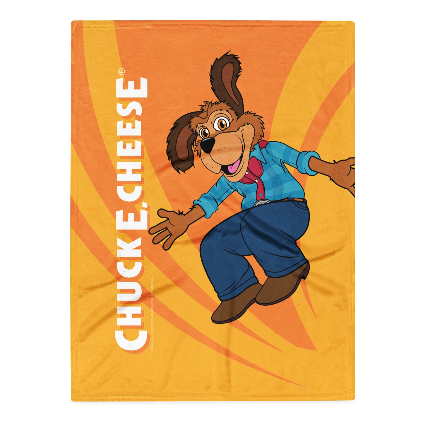 Jumping Character Throw Blanket