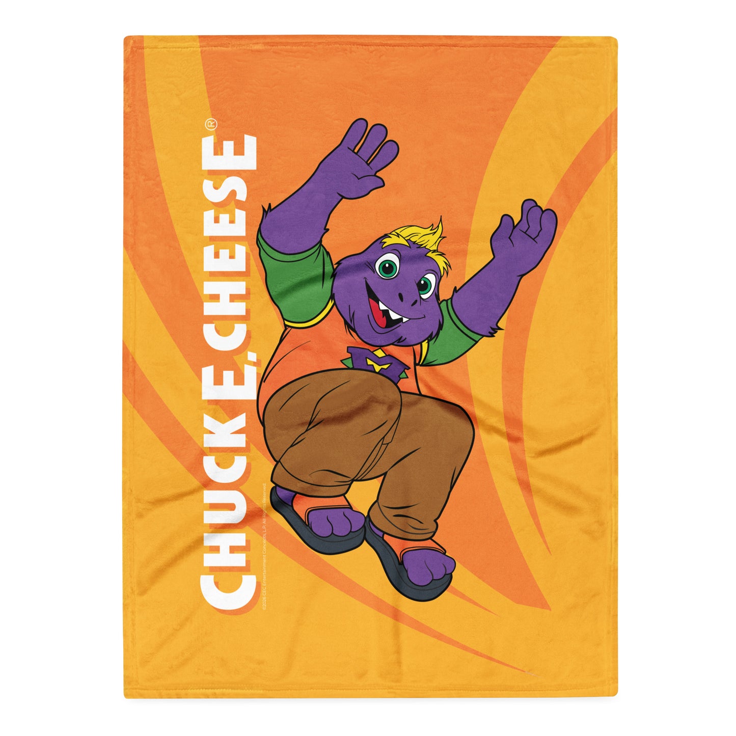 Jumping Character Throw Blanket