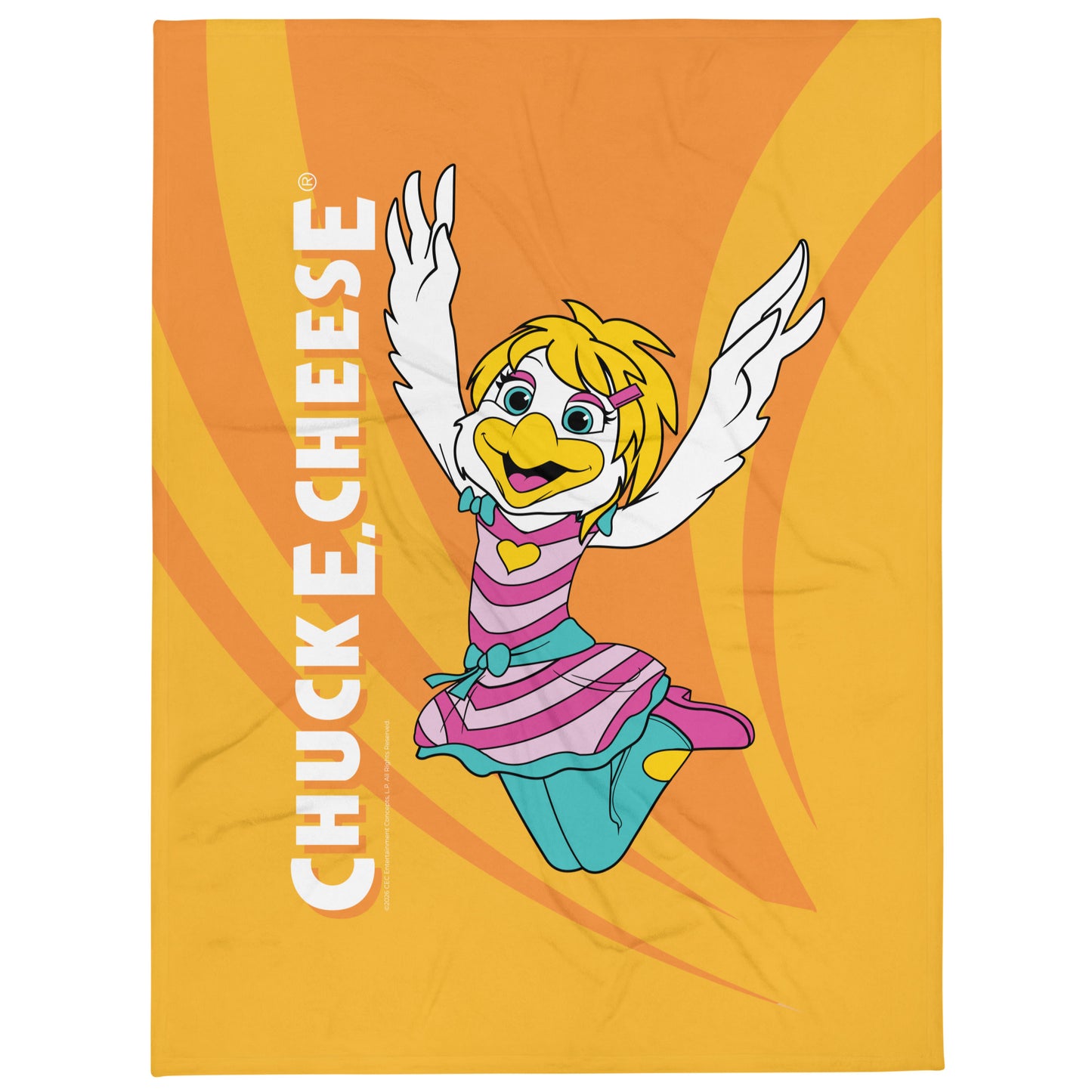 Jumping Character Throw Blanket