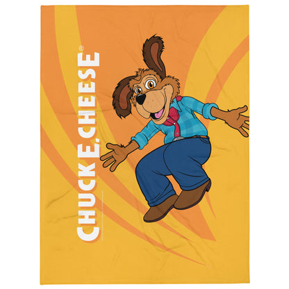 Jumping Character Throw Blanket