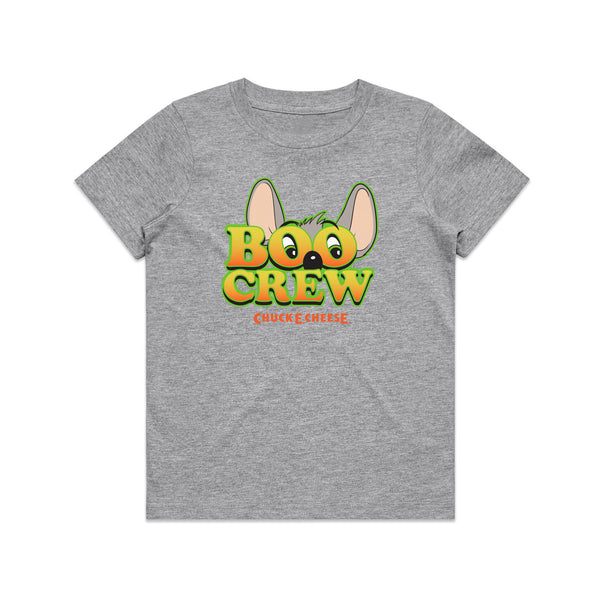 Boo Crew Tee - Heather Grey (Youth)