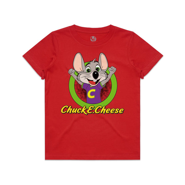 Craftwork Burst Tee Red Youth Small