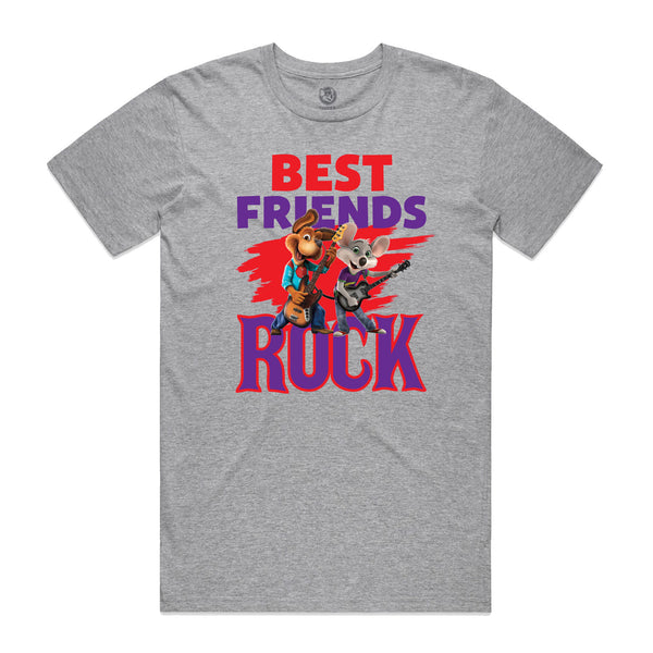 Best Friends Rock Tee - Grey (Adult)