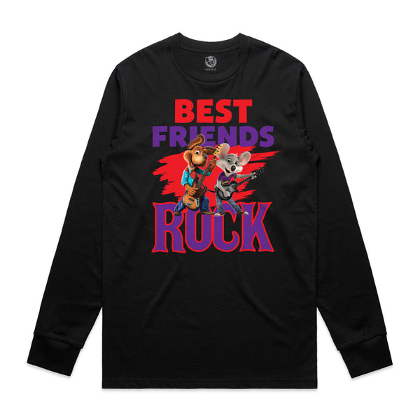 Best Friends Rock Long Sleeve - Black (Adult)