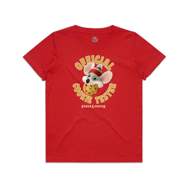 Cookie Tester Tee - Red (Youth)