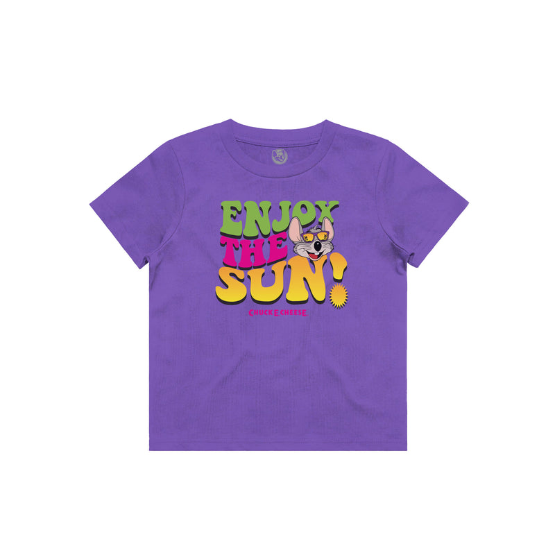 Enjoy The Sun Tee - Purple (Toddler)