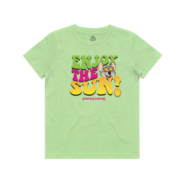 Enjoy The Sun Tee - Green (Youth)