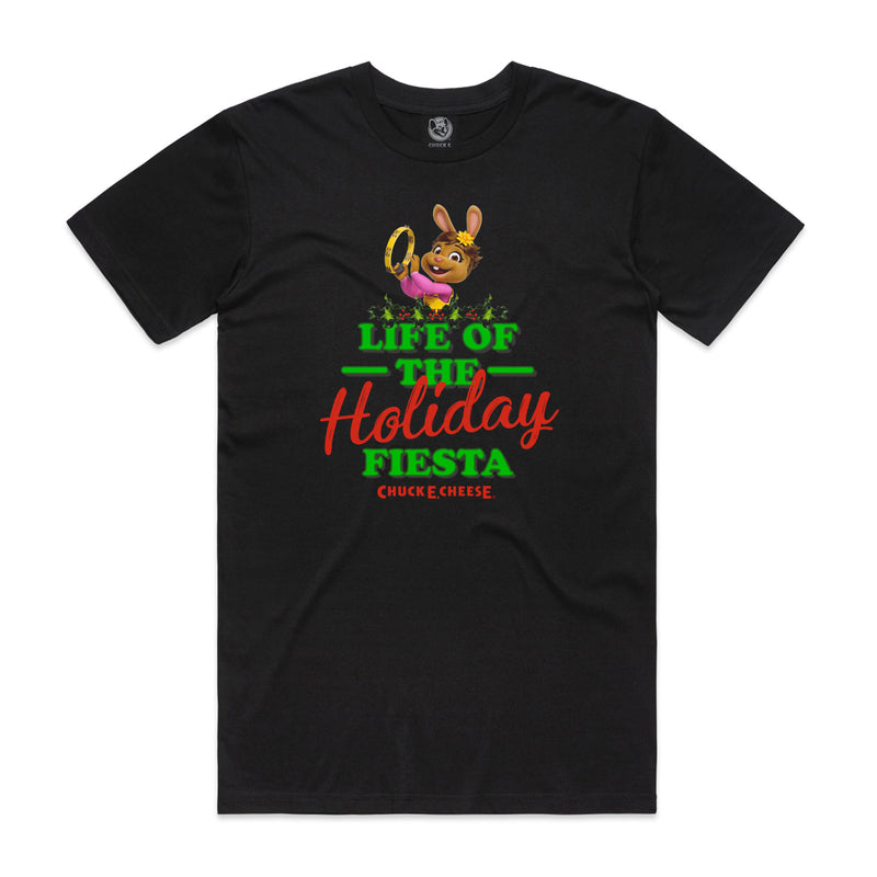 Life Of The Holiday Tee - Black (Adult)