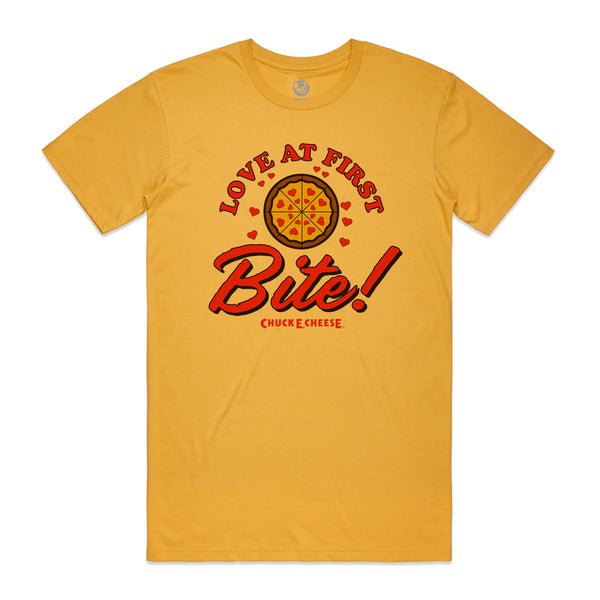 Love At First Bite Tee - Gold (Adult)