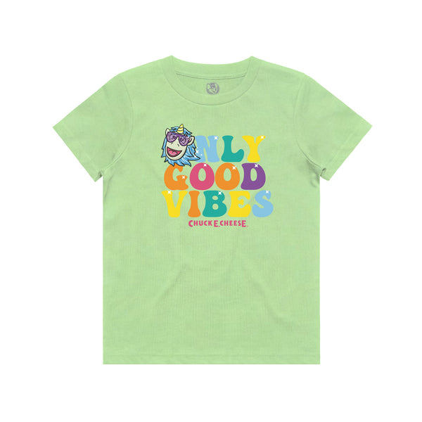 Good Vibes Tee - Green (Youth)
