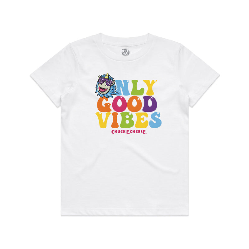 Good Vibes Tee - White (Youth)
