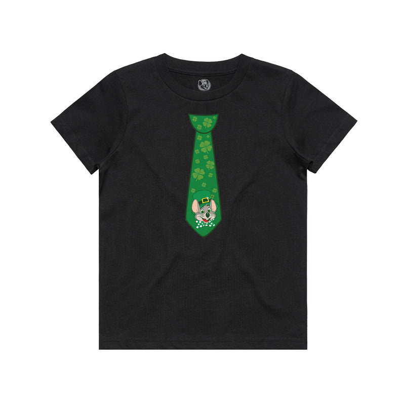 St. Paddy's Tie Tee - Black (Youth)