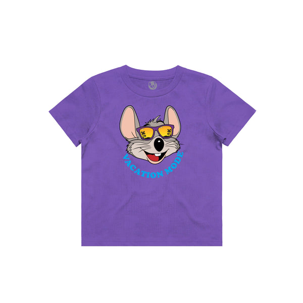 Vacation Mode Tee - Purple (Toddler)