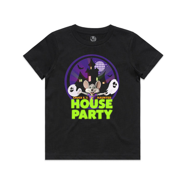 Haunted House Tee - Black (Youth)